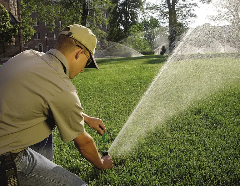 Adjusting Sprinkler Rotor